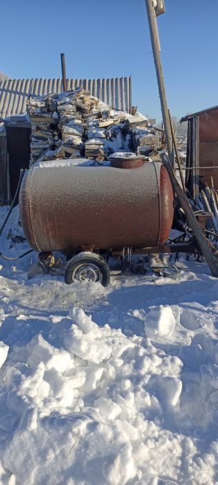 Бочка на колесах