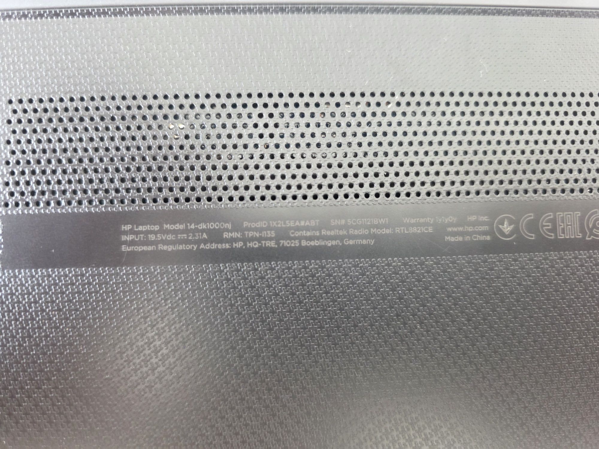 Лаптоп HP 14-dk100nj 14".