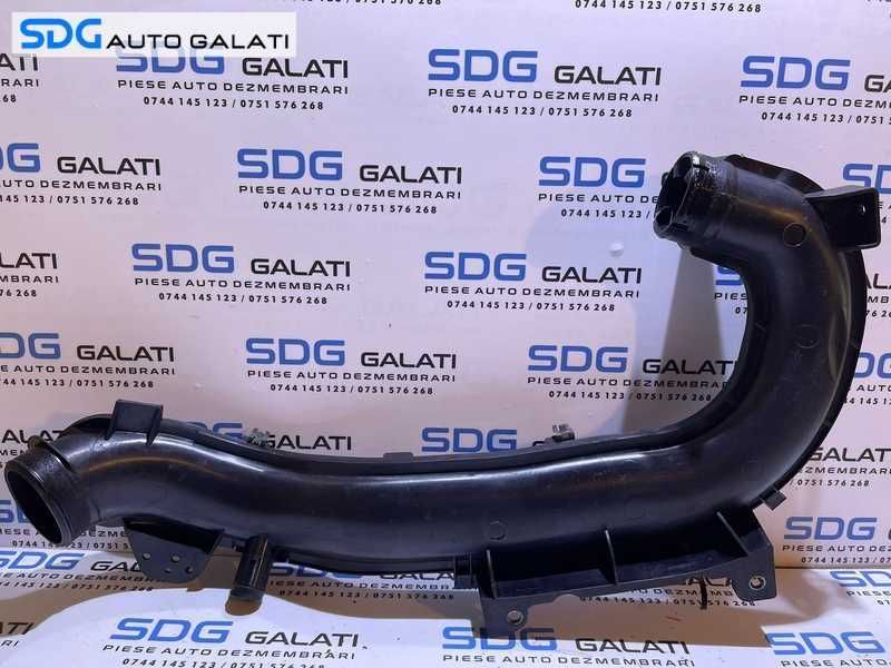 Furtun Conducta Tub Tubulatura Intercooler Ford Focus 2 2.0 TDCI 2007 - 2010 Cod AV61-9C623-B AV619C623B AV61-9C623-BE