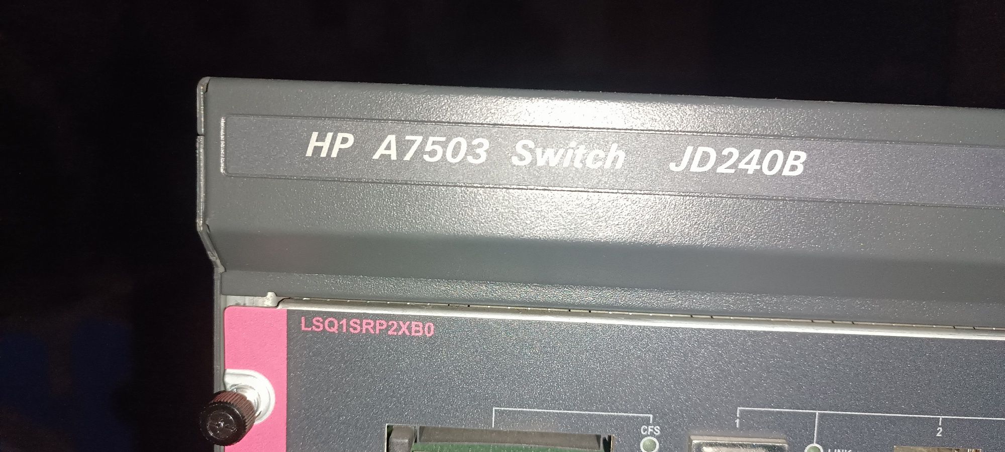 Switch HP A7503 JD240B