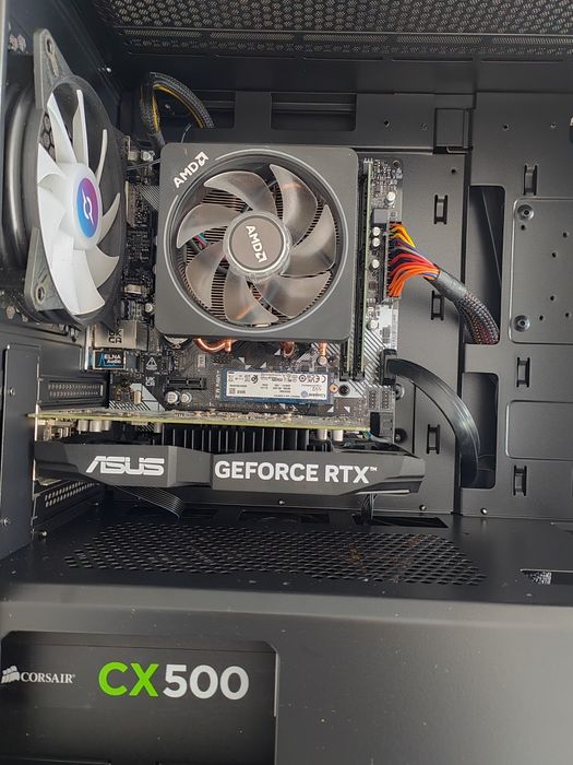 Pc gaming nou garantie wifi 32gb ram rtx 3050 8g ryzen 5500 ssd 1tb