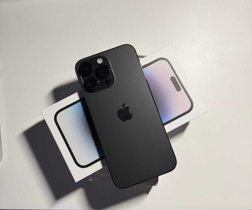 Vând iPhone 14 Pro Max – Space Black – 128 GB