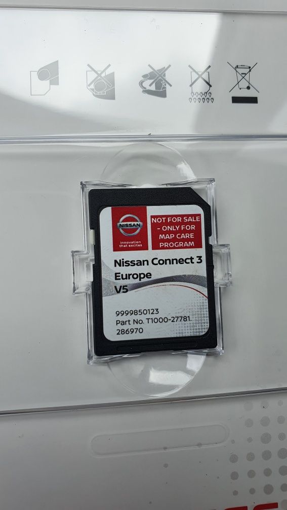 Card Nissan Connect 3 Europe V5