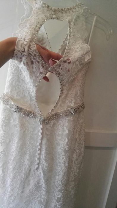 Намалена-Уникална сватбена рокля