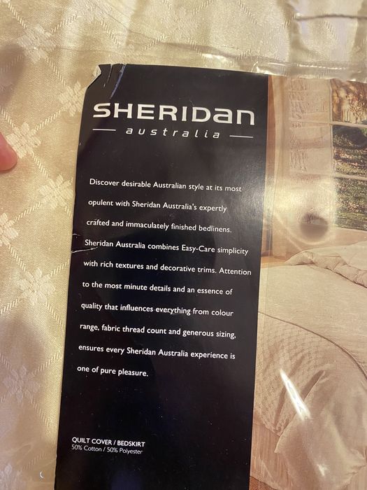 Sheridan australia - луксозно покривало и плик за завивка