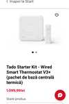 Termostat Tado Starter Kit, pachet baza, sigilat, transport inclus