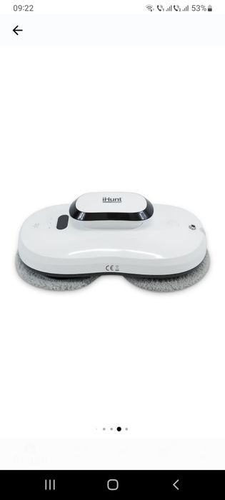 Aspirator robot geamuri iHunt Windows Robot 3,24V,alb
