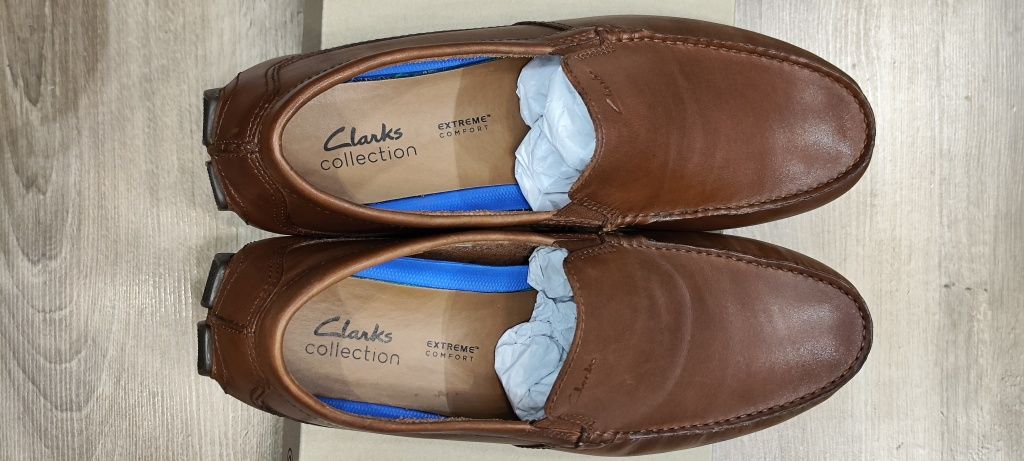 Макасины Clarks размер 45. USA