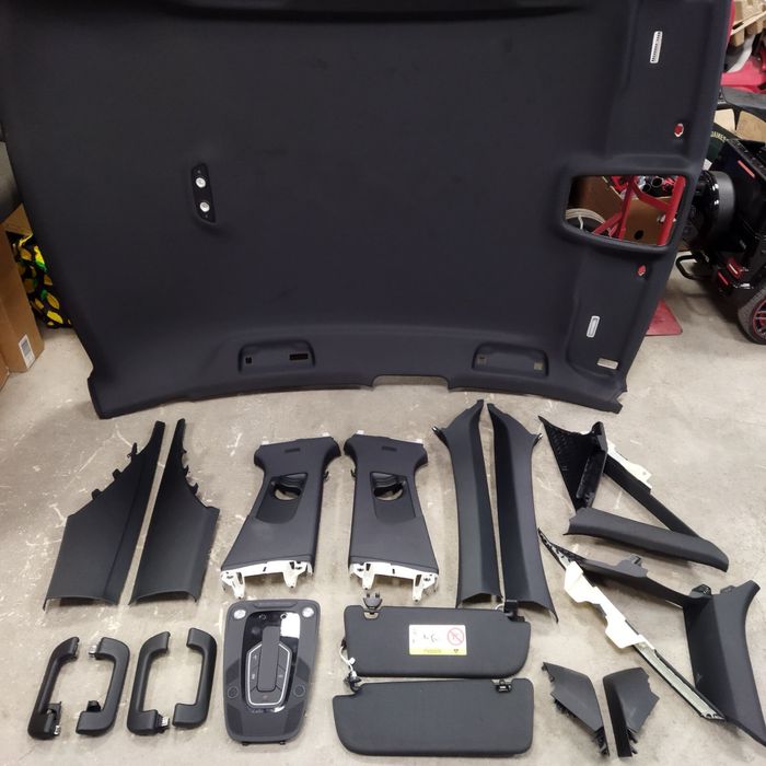 Черен таван слине Audi a6 c8 4K S-Line Седан Avant комплект 2019+