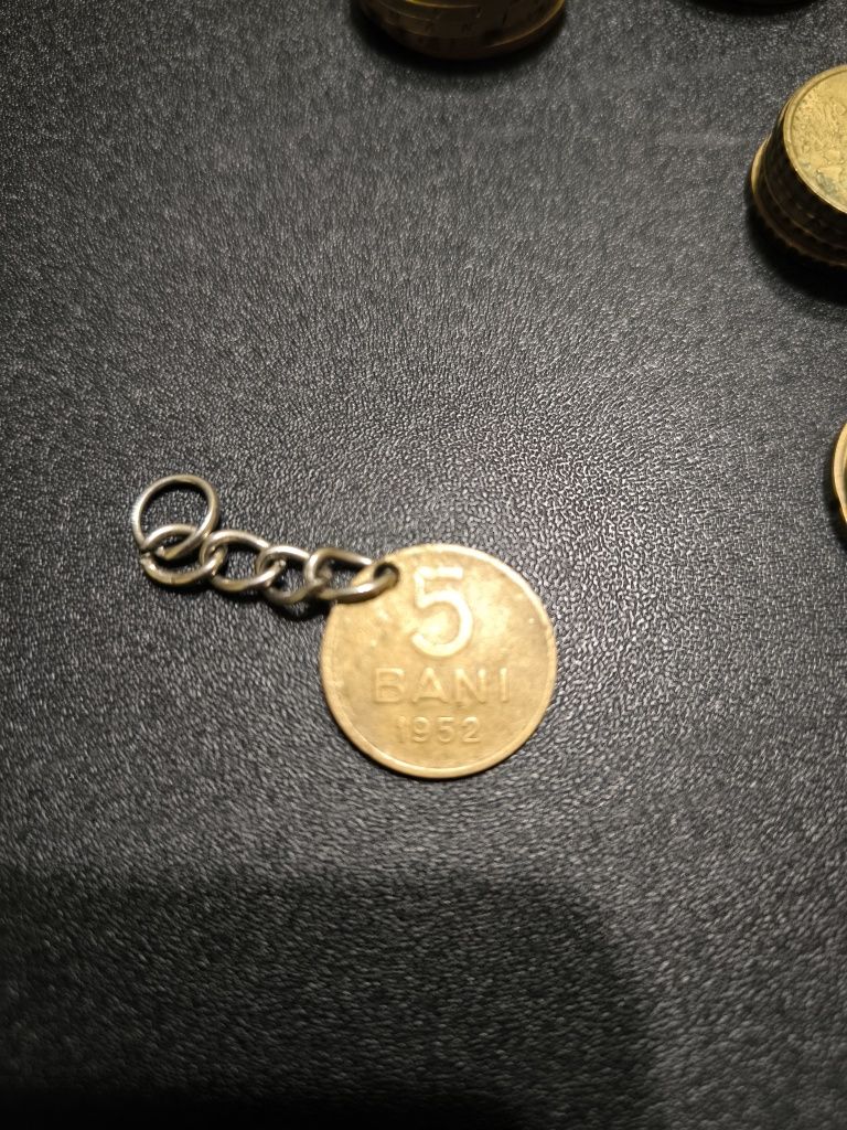 Moneda de cupru, valoare de 5bani,an 1952