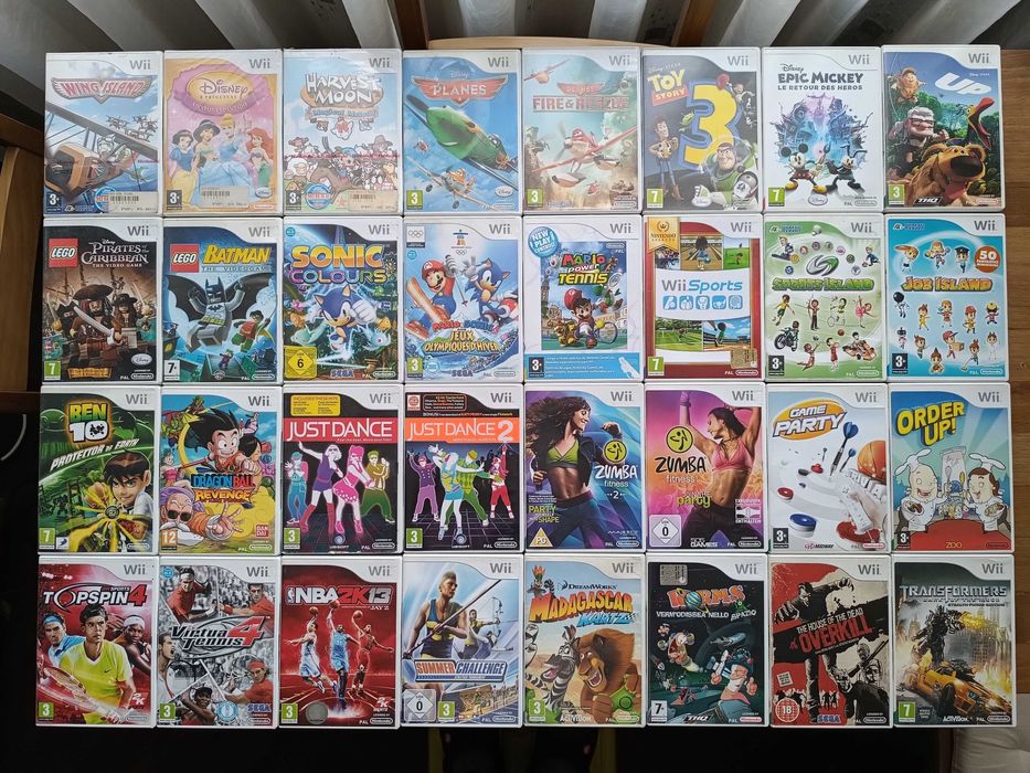 Wii Sport Mario Sonic Lego Sports Islands Epic Micke Just Dance Zumba