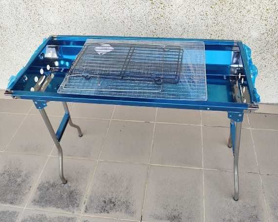 Gratar Camping INOX 73X23cm