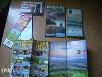 Лот карти, вестници, списания от САЩ, България и Кипър