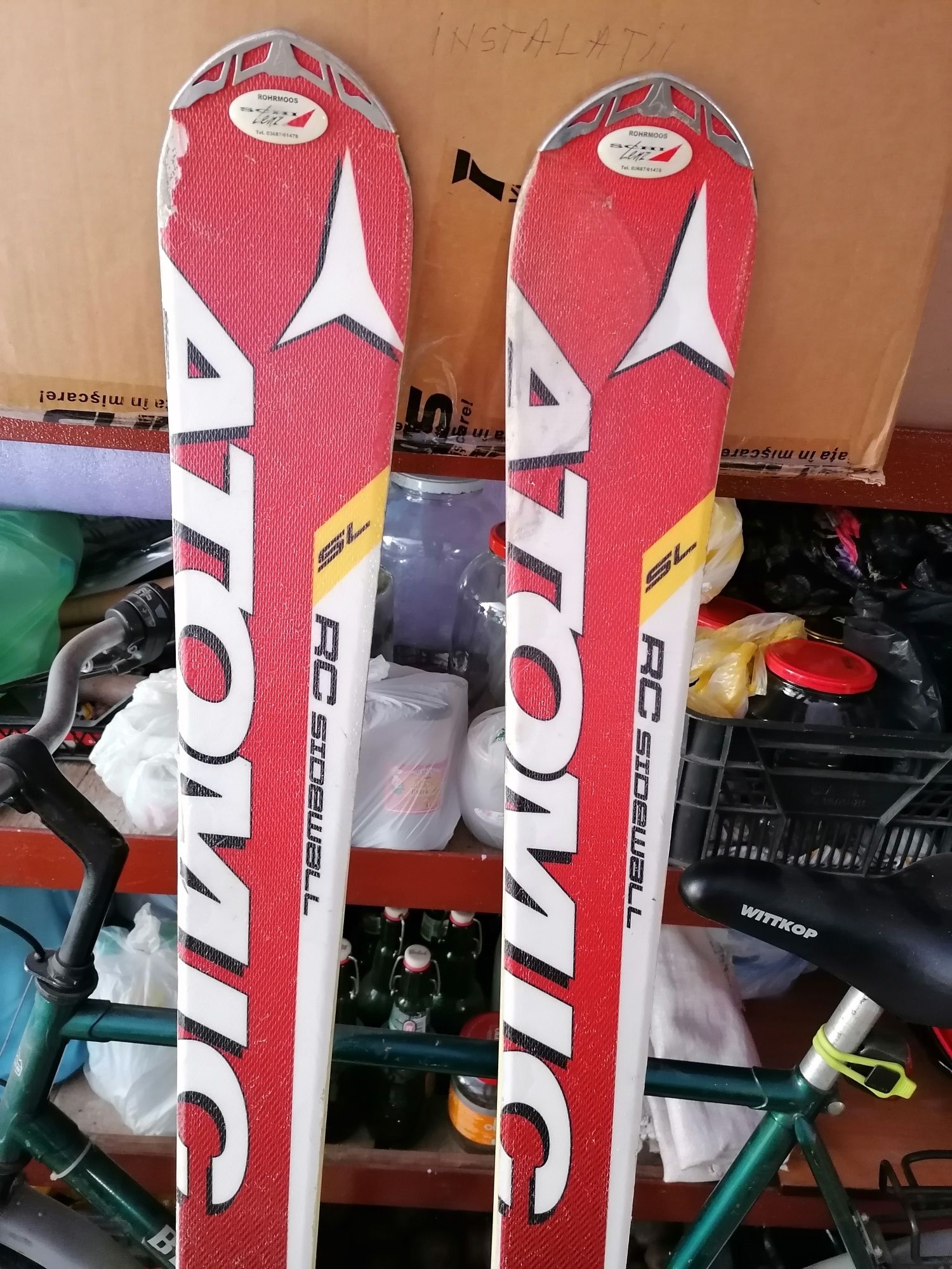 Schiuri skiuri Atomic RC SL, 156 cm, R11 m