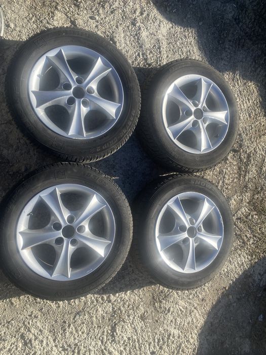 Джанти 15ки 5х100 с зимни гуми
