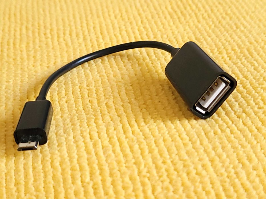 Adaptor / Cablu OTG USB-A mama to microUSB tata