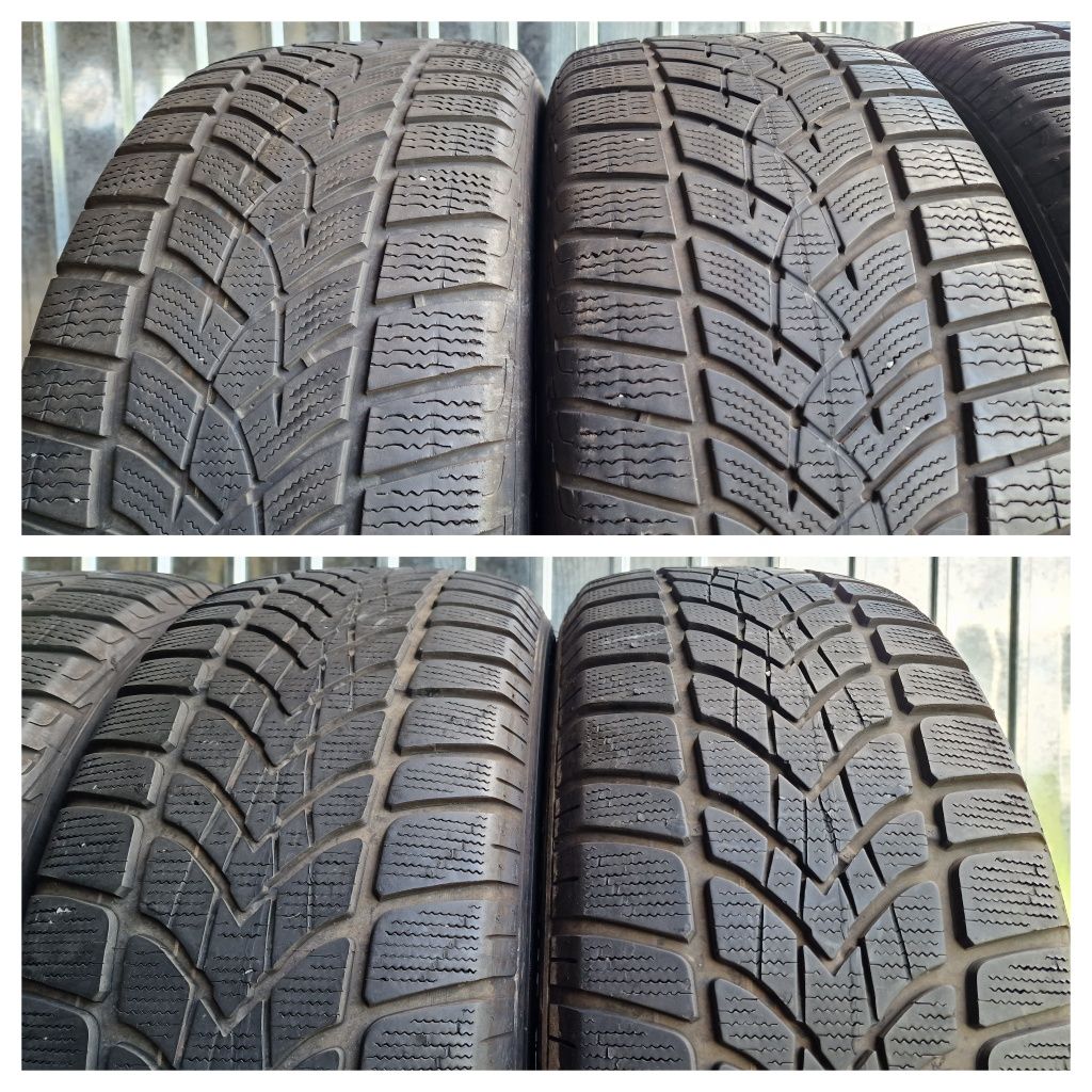 225/55 R18 - 4 anvelope - GoodYear / Dunlop - M+S - iarna - DOT: 2020!