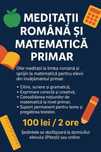 Meditații română + matematică primar
