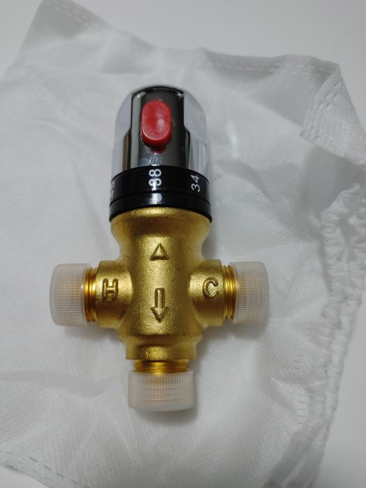 Vana amestec termostat 3 cai 1/2" boiler panou solar antioparire