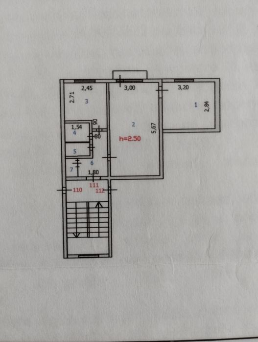 Продам двухкомнатную квартиру или обмен на дом