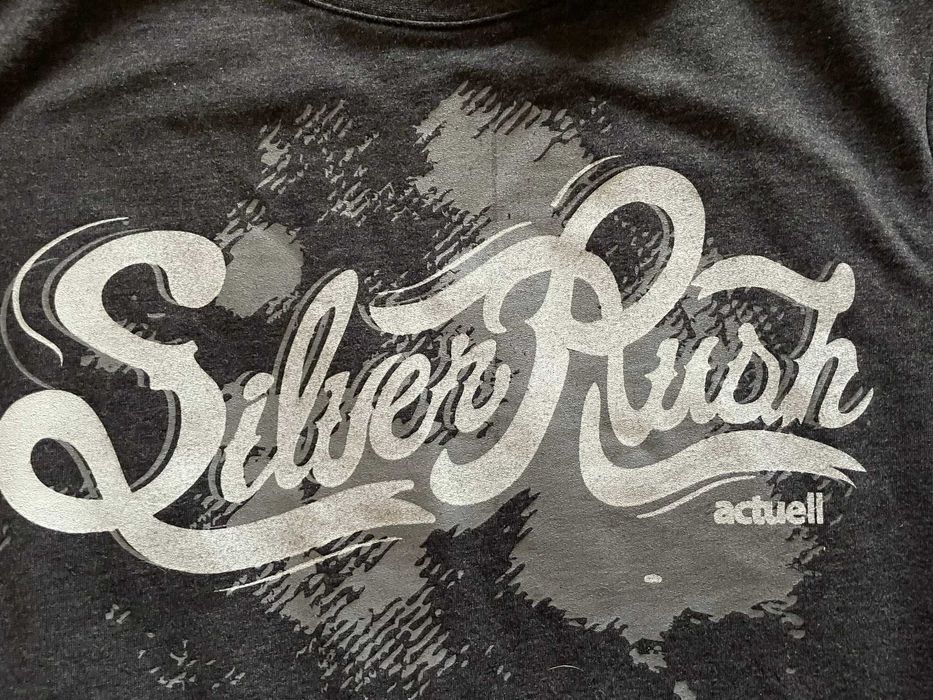 Actuell Мъжка тъмно сива блуза, размер Л