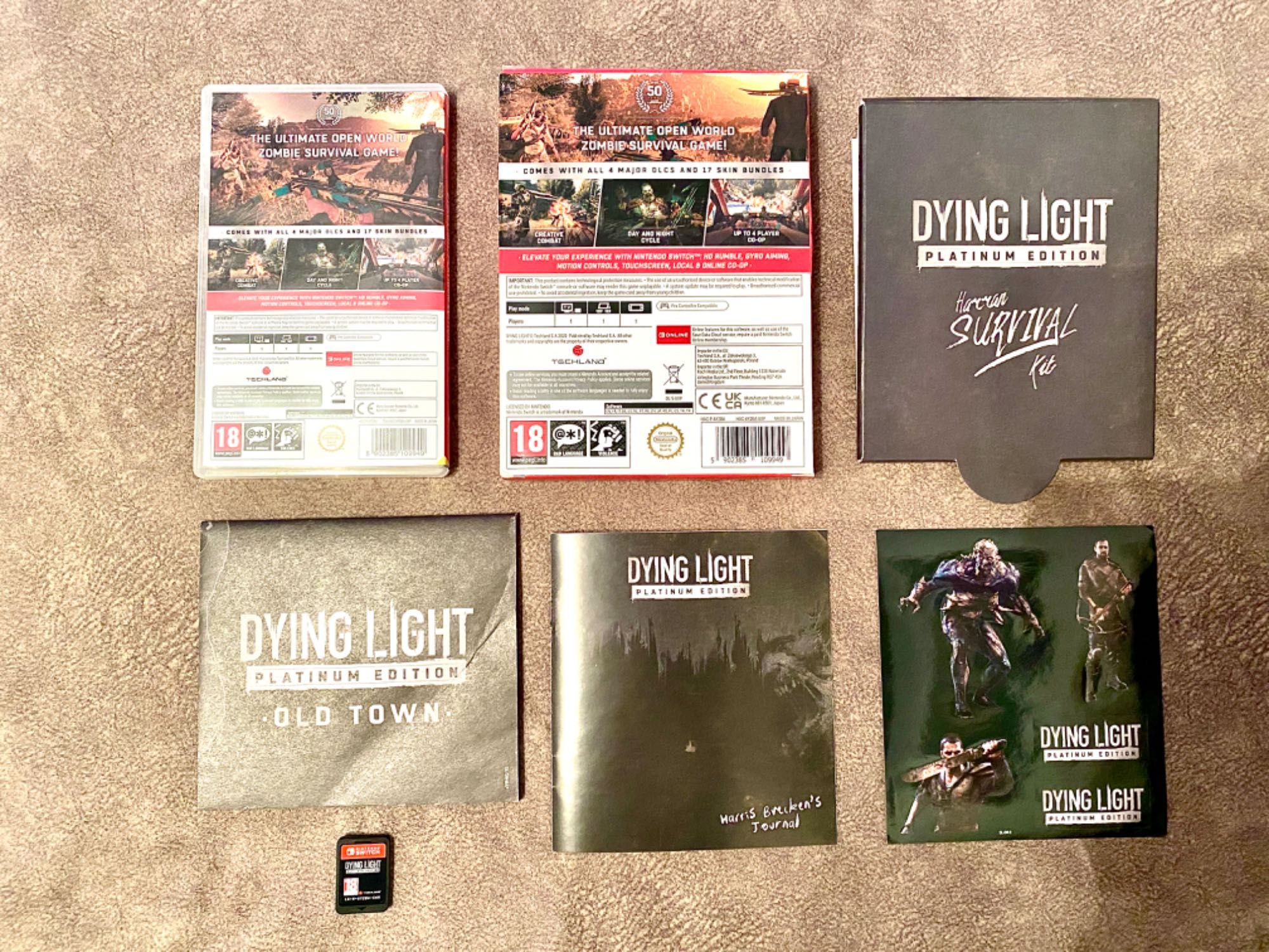 Dying Light [RU] & Ведьмак 3 Полное Издание [RU] Для Nintendo Switch.