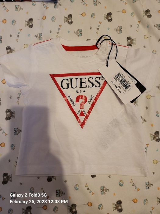 Бебешка тениска Guess