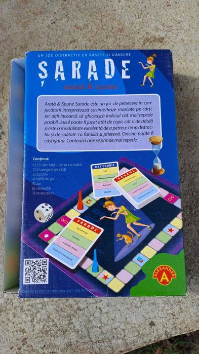 Joc distractiv de mimat, Sarade mini pentru copii si adulti