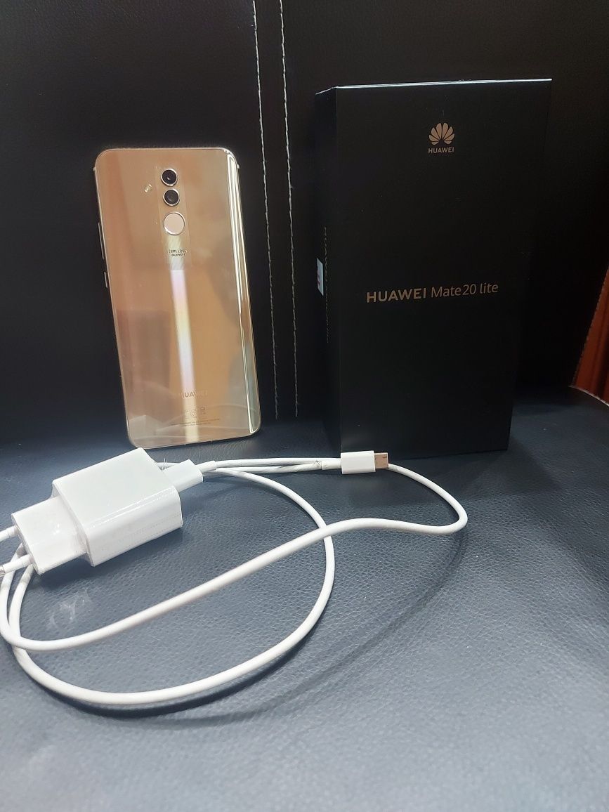 HUAWEI Mate 20 lite, златист цвят