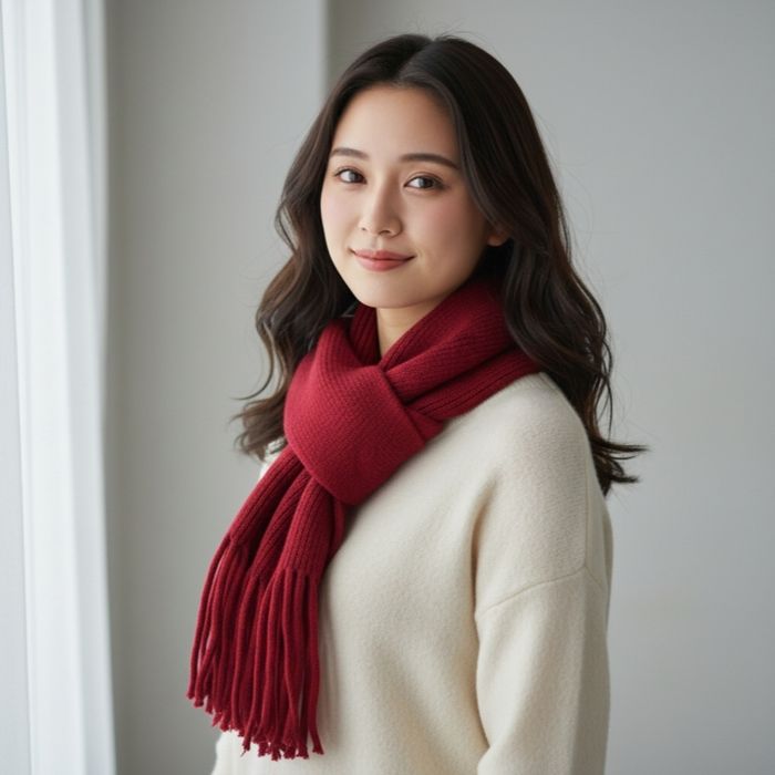 Красный шарф - Qizil sharf