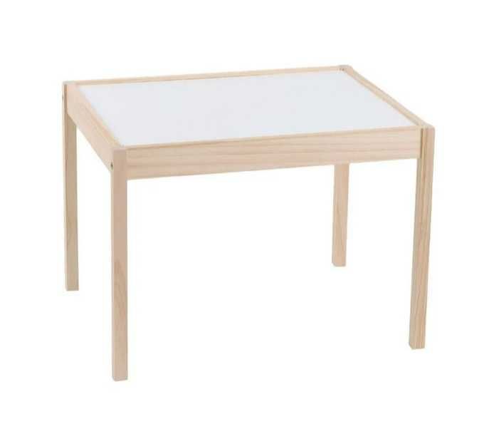 Детска масичка и столче в комплект, дървени