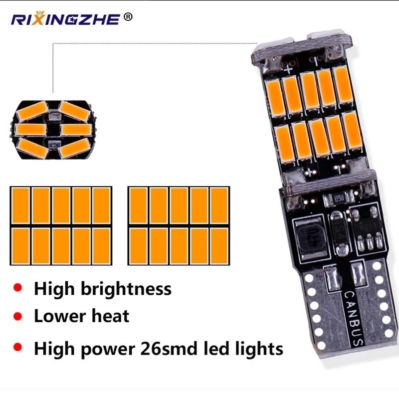 T10 w5w led 12v крушка