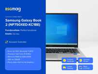 Laptop Samsung Galaxy Book 2 (NP750XED-KC1BE) - BSGmag