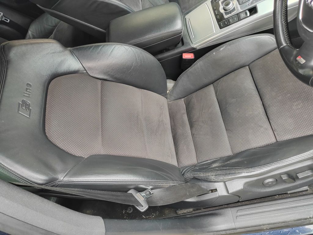 Scaune Interior S-line Piele Alcantara Perforata Audi A6 C6