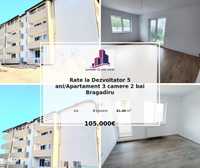Rate la Dezvoltator 5 ani/Apartament 3 camere 2 bai Bragadiru