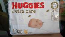 Huggies Extra Care No.1 / 50 buc