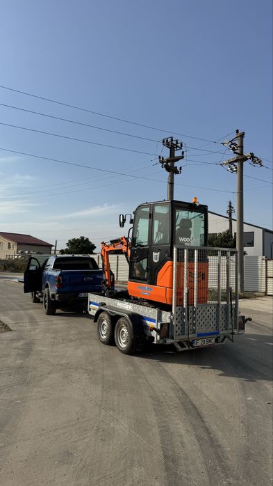 Inchiriere Mini Excavator 2 tone de inchiriat cu sau fara operator