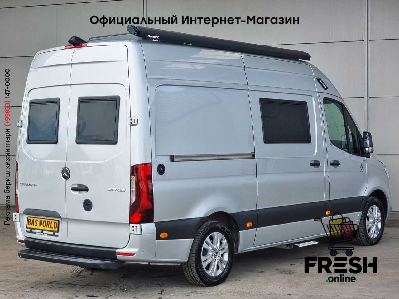 Mercedes Sprinter 319 CDI camper коммерческий транспорт