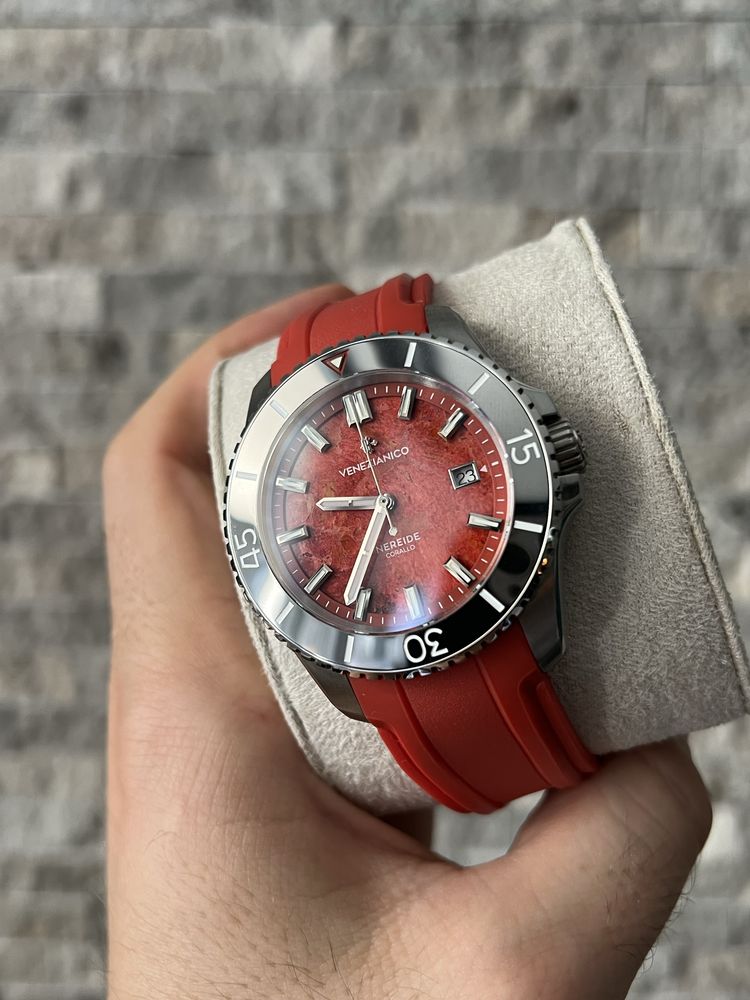 Оригинален часовник Venezianico Nereide Corallo 42mm