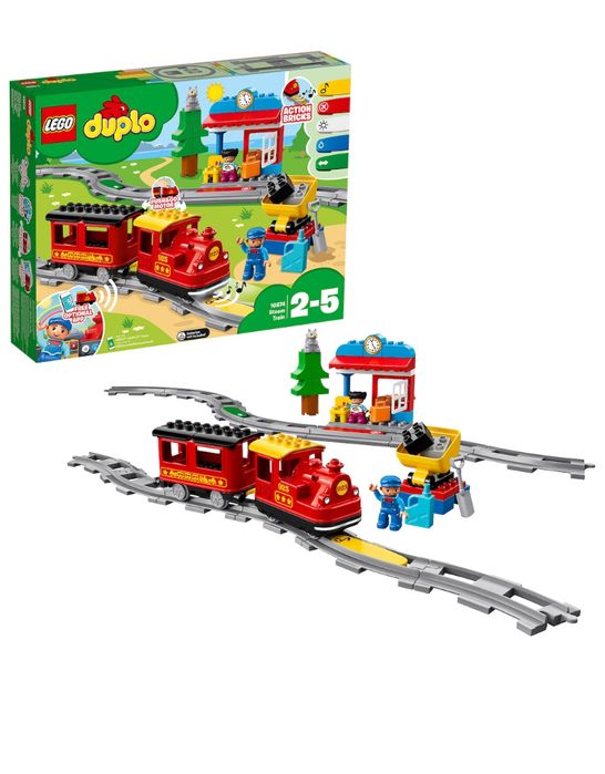 Lego tren cu aburi 10874