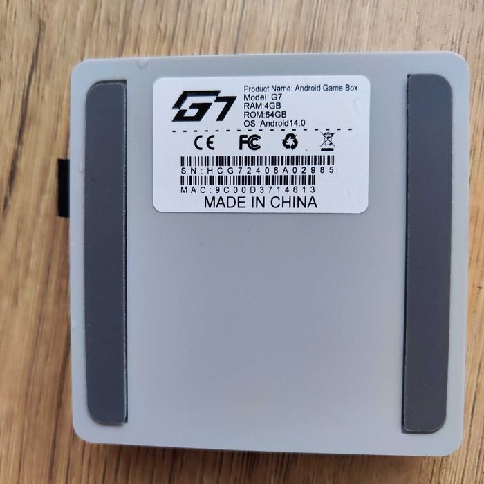 Игрова конзола G7 + Смарт ТВ бокс (Android 14, 64 GB)