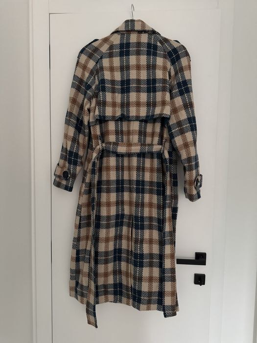 Дамско палто с принт Wool Blend