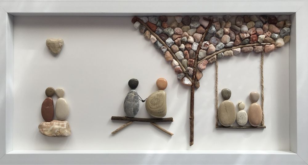 Tablouri handmade din pietre - Pebble Art - Cadouri Personalizate