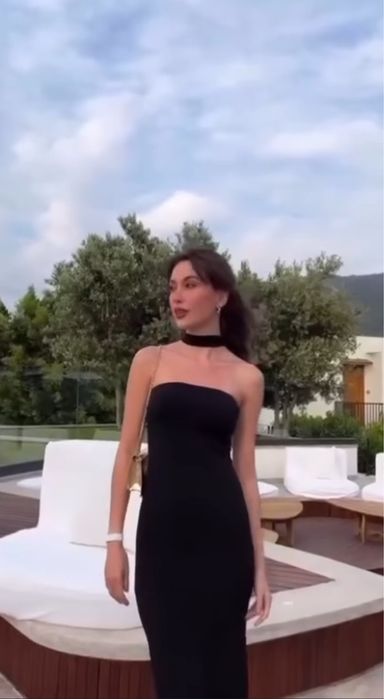 Новое вечернее платье.