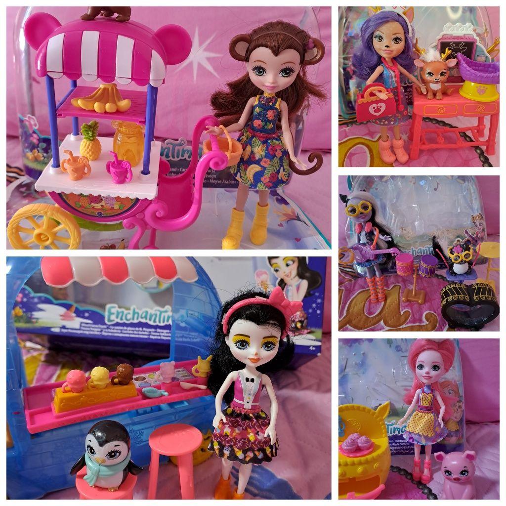 Игрални комплекти  Enchantimals - 5 модела