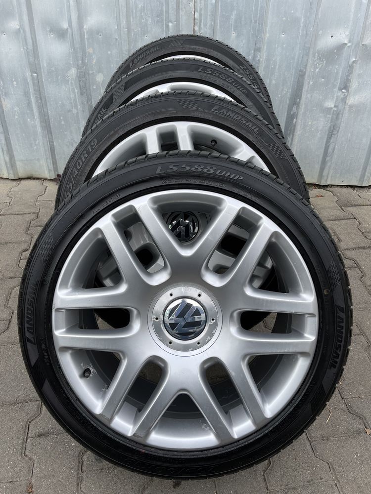 Jante aliaj 5x112mm, anvelope 255/40 R19, VW Tiguan, Phaeton, Passat