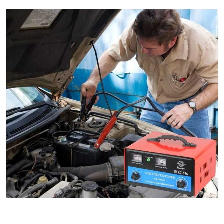 Зарядно устройство за акумулатор 50A - 6V/12V/24V.