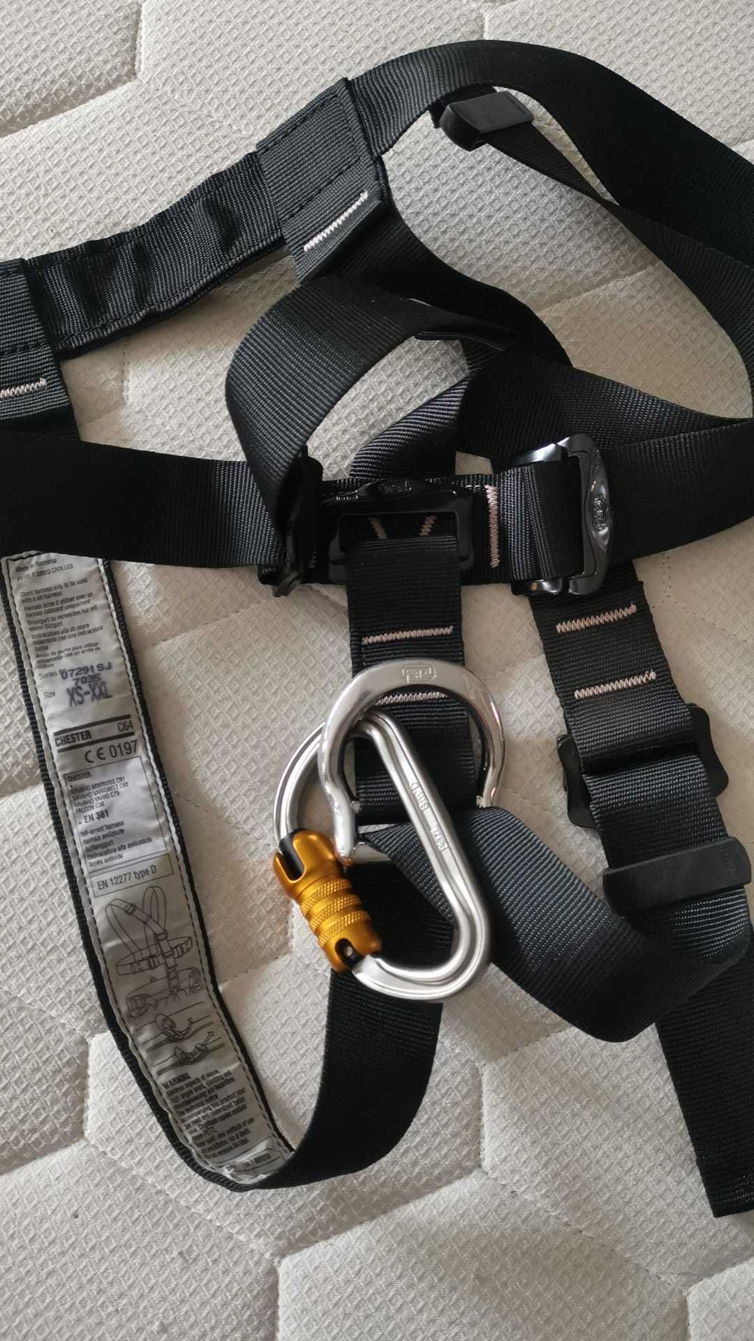 Lonja dubla Petzl/Camp  MGO 80 absorbitor soc via feratta alpinism