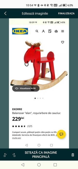 Vand balansoar elan ikea