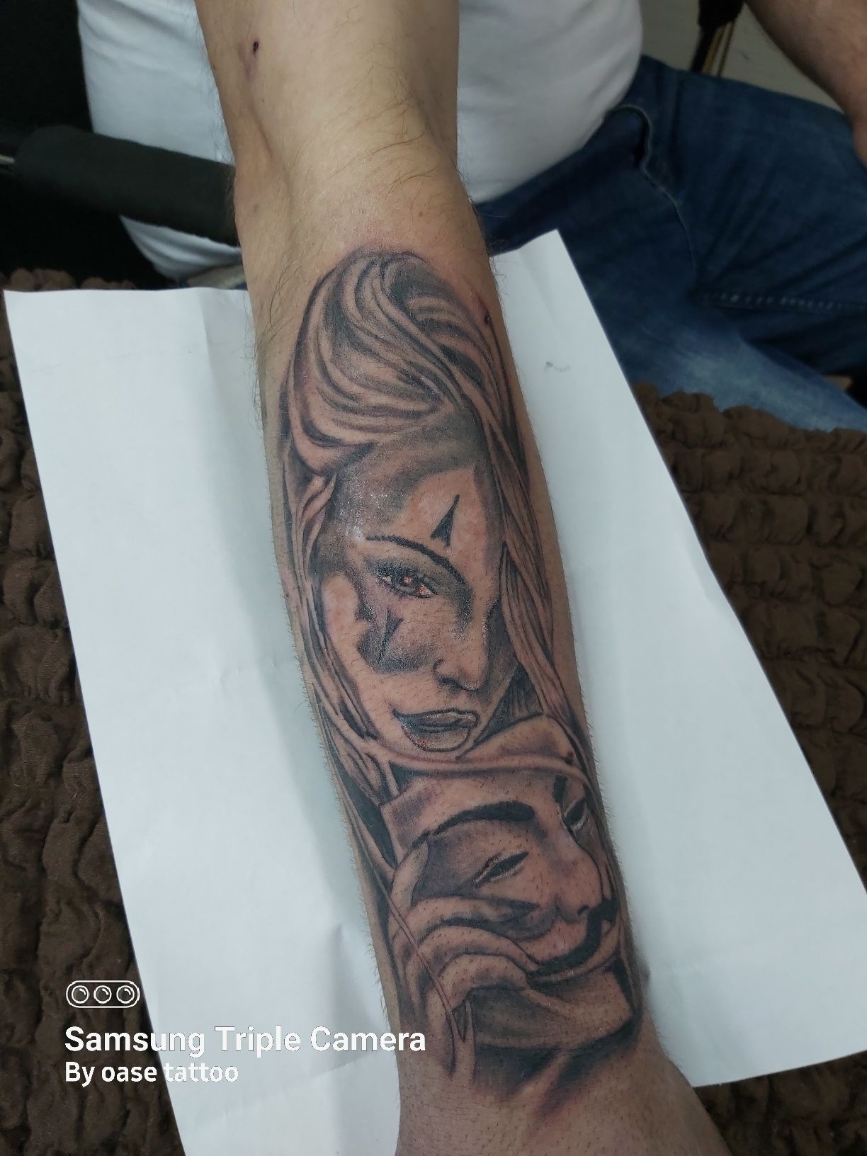 Tatuaje permanente.